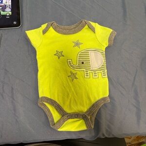 Swiggles Lime Green Elephant One Piece